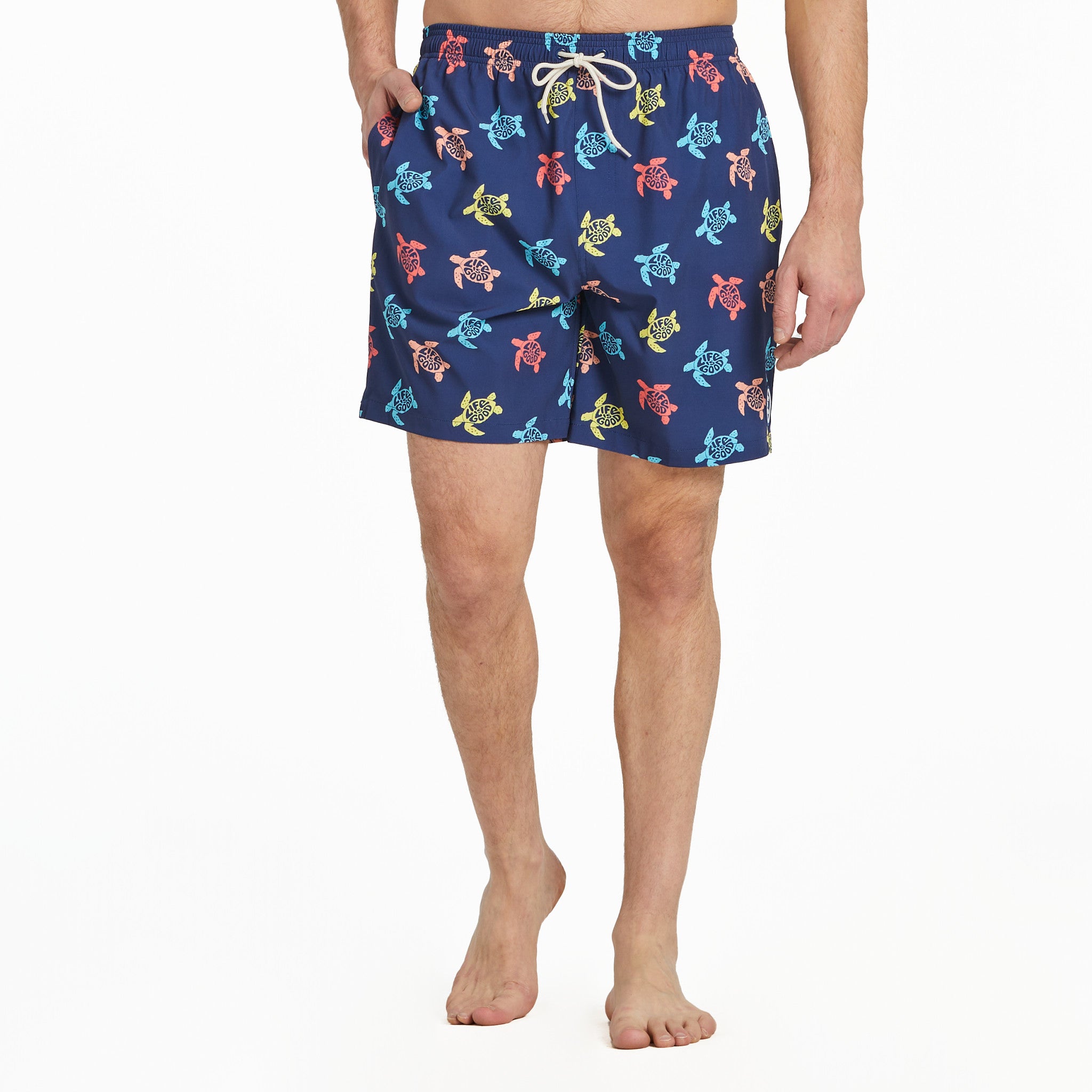Men's Multi Turtle Swim Trunk | Shop Life is Good