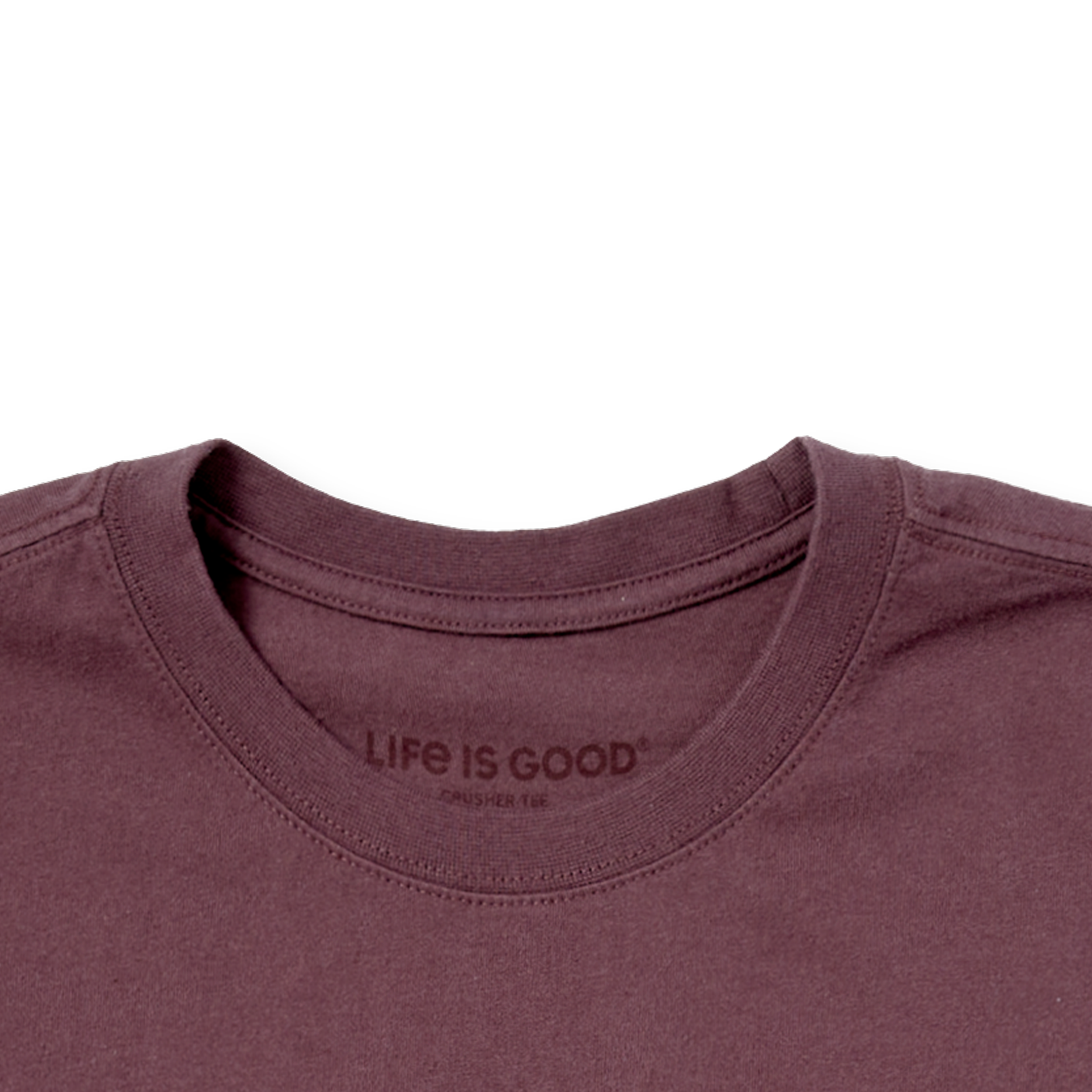 life is good pothead shirt Men's Pot Head Mascot Short Sleeve Crusher Tee