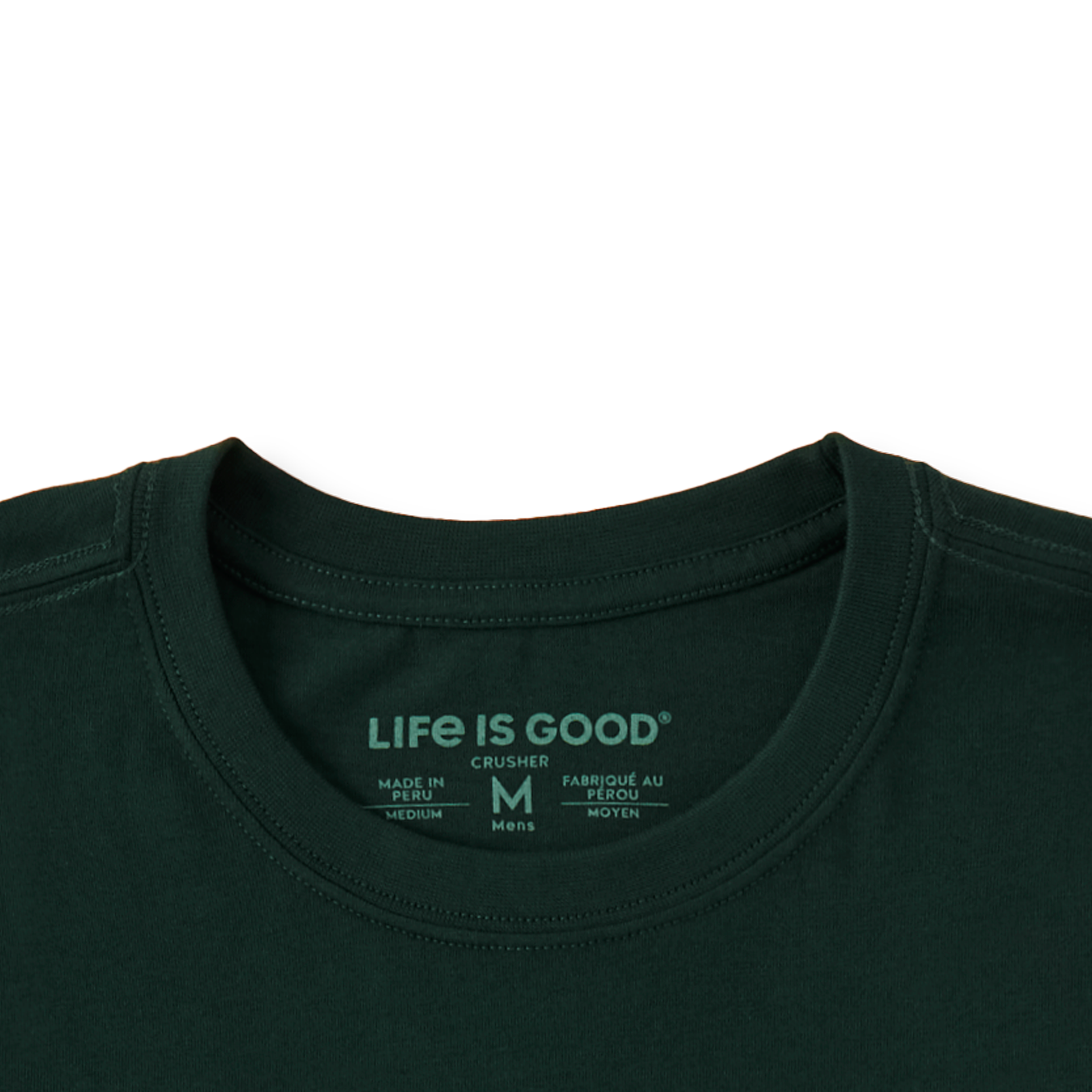 fear of fish hooks Men's Fish Fear Me Hook Short Sleeve Crusher Tee