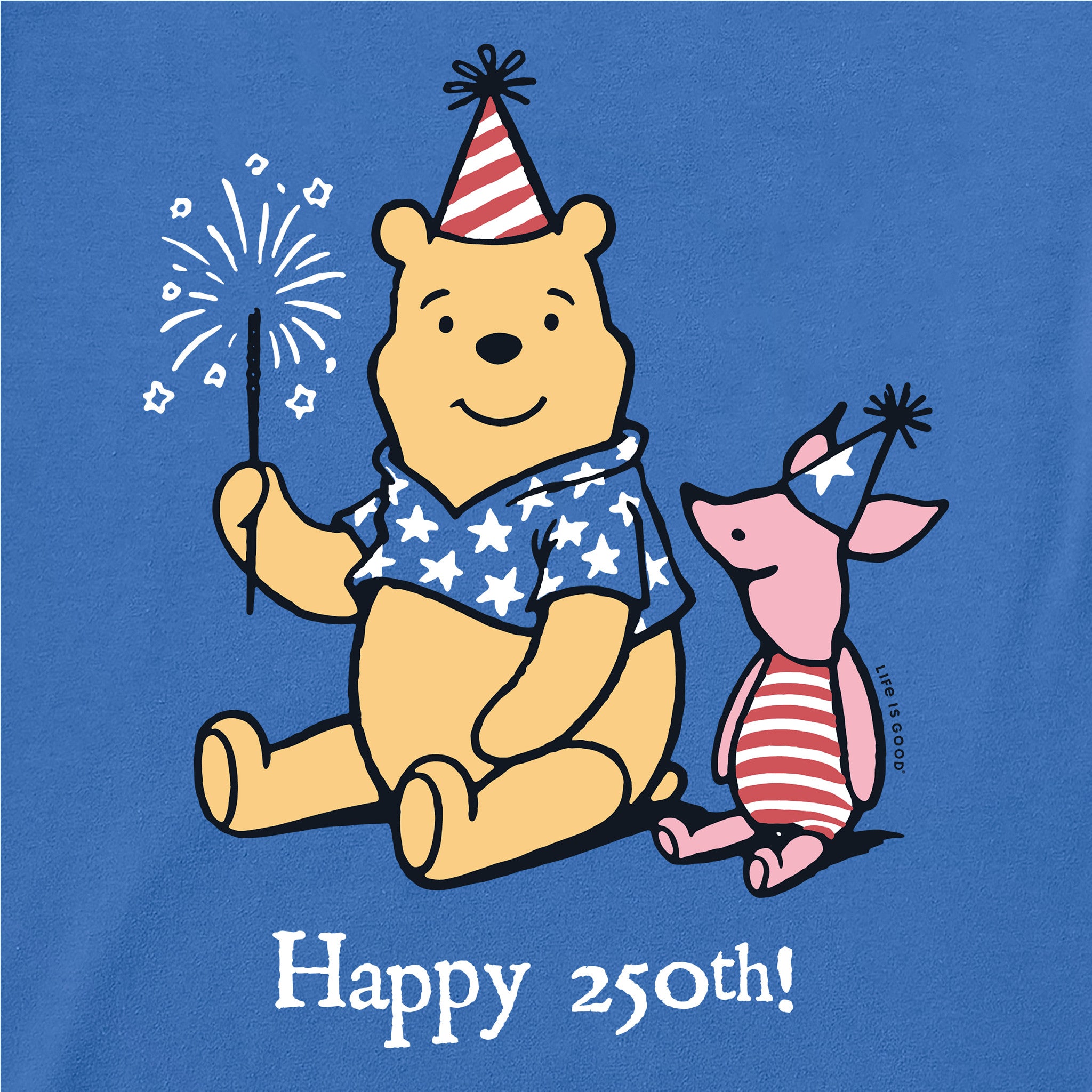 Women's Happy 250th Winnie Short Sleeve Crusher Tee | Shop Life is
