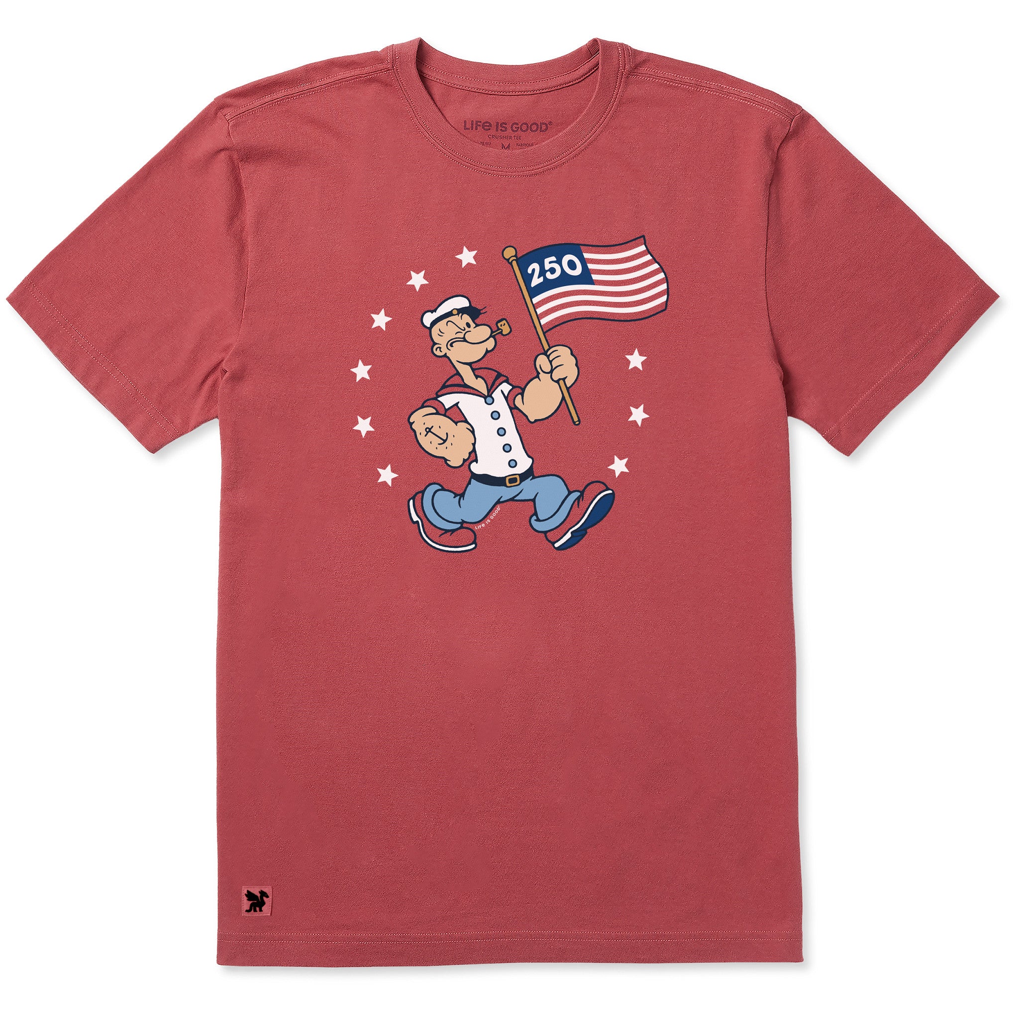 Men's American Popeye Short Sleeve Crusher Tee | Shop Life is Good