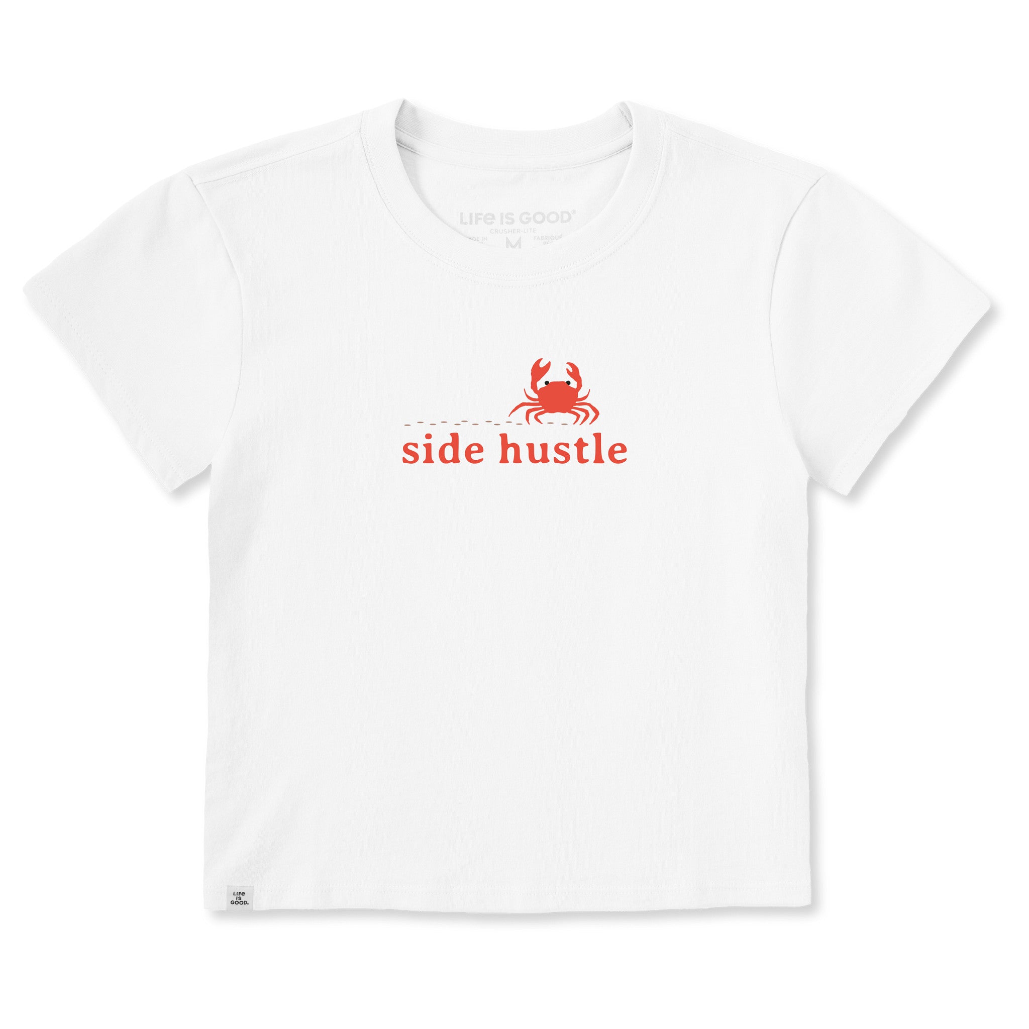 Women's Side Hustle Crusher-LITE Shrunken Tee | Shop Life is Good