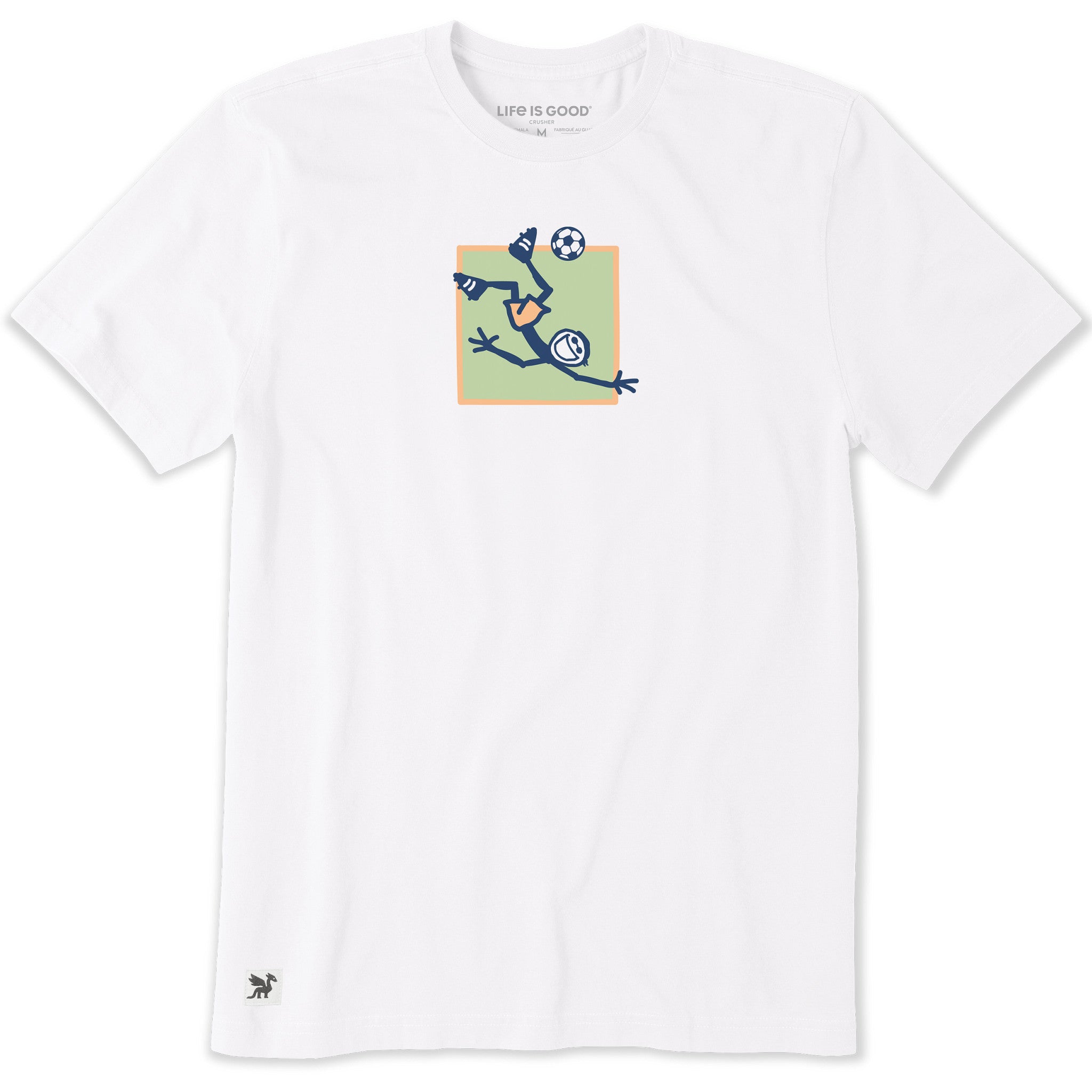 Men's Jake Soccer Square Short Sleeve Crusher Tee | Shop Life is Good