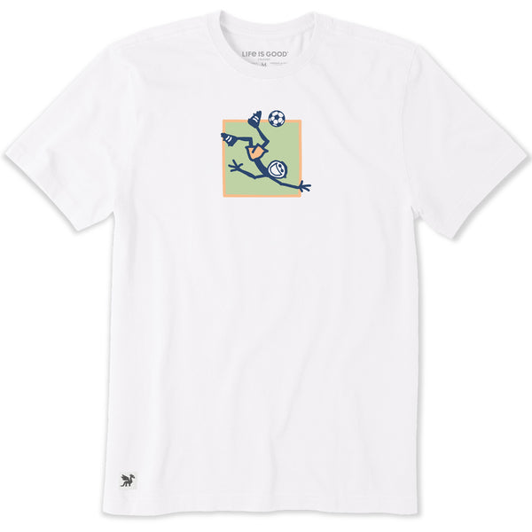 Men's Jake Soccer Square Short Sleeve Crusher Tee | Shop Life is Good