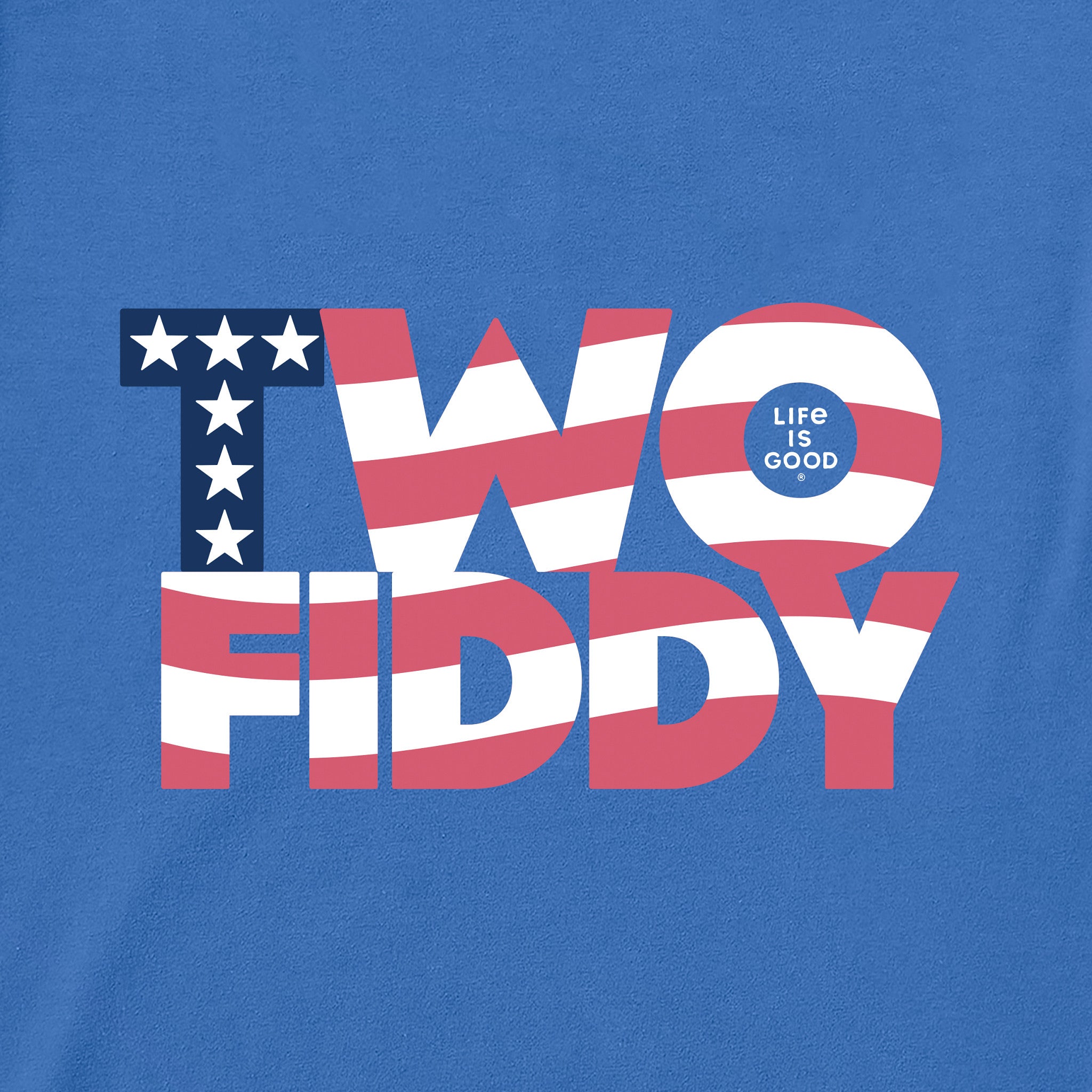 Women's Two Fiddy Flag Wave Crusher-LITE Shrunken Tee | Shop Life