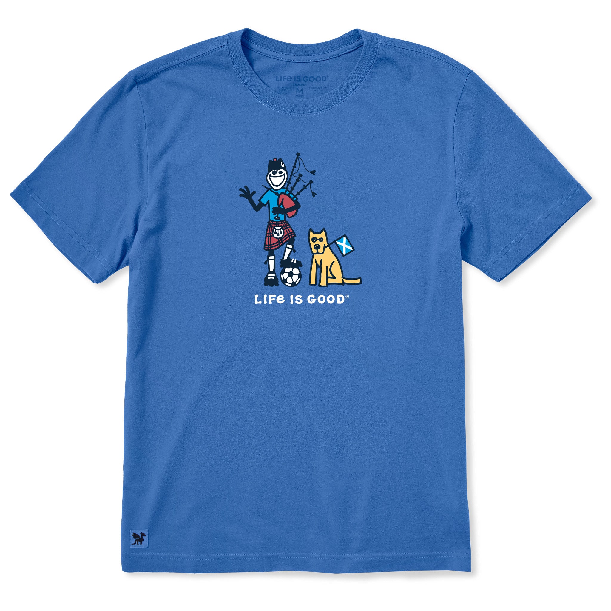 Men's Scottish Jake and Rocket Short Sleeve Crusher Tee | Shop