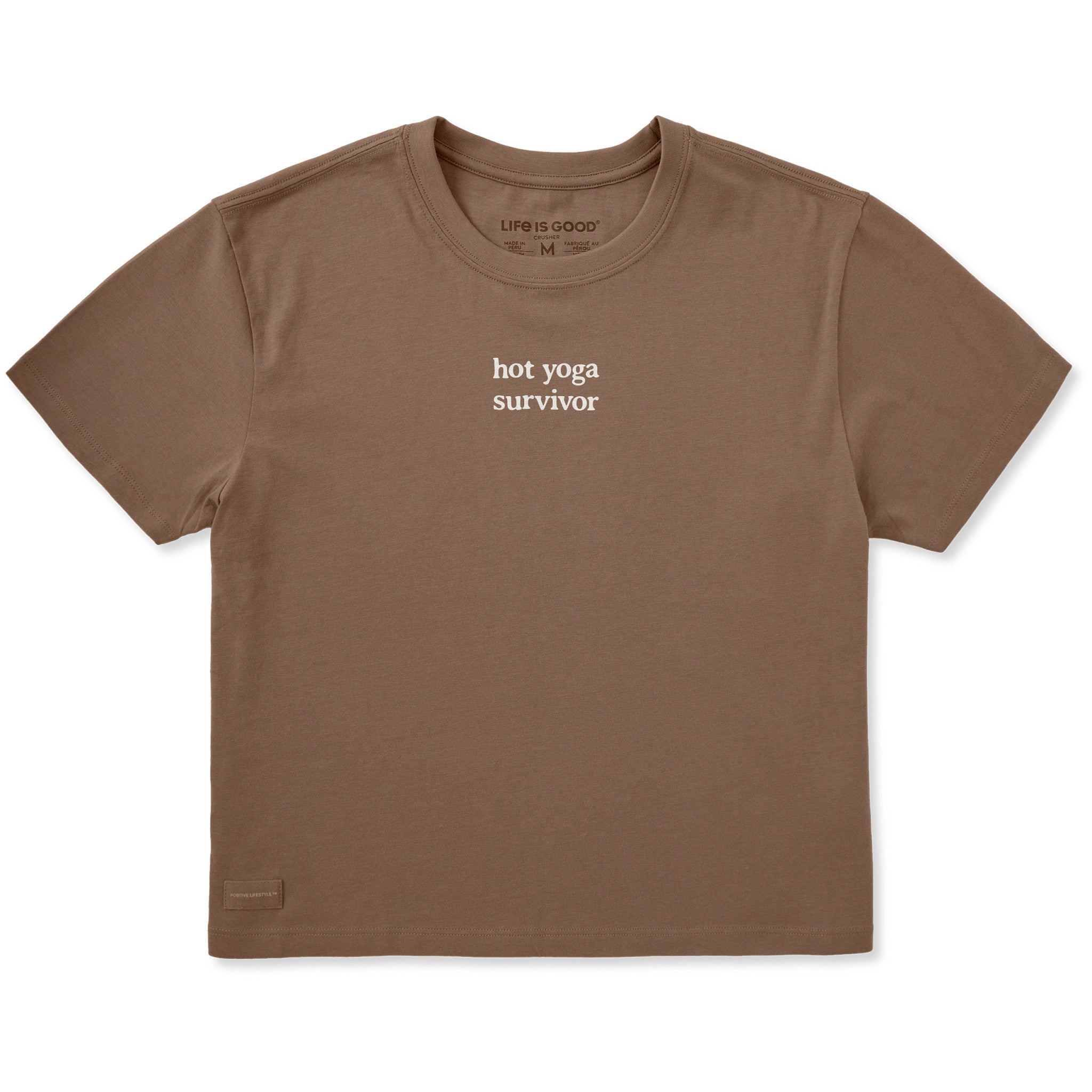 Women's Hot Yoga Survivor Short Sleeve Crusher Boxy Tee | Shop