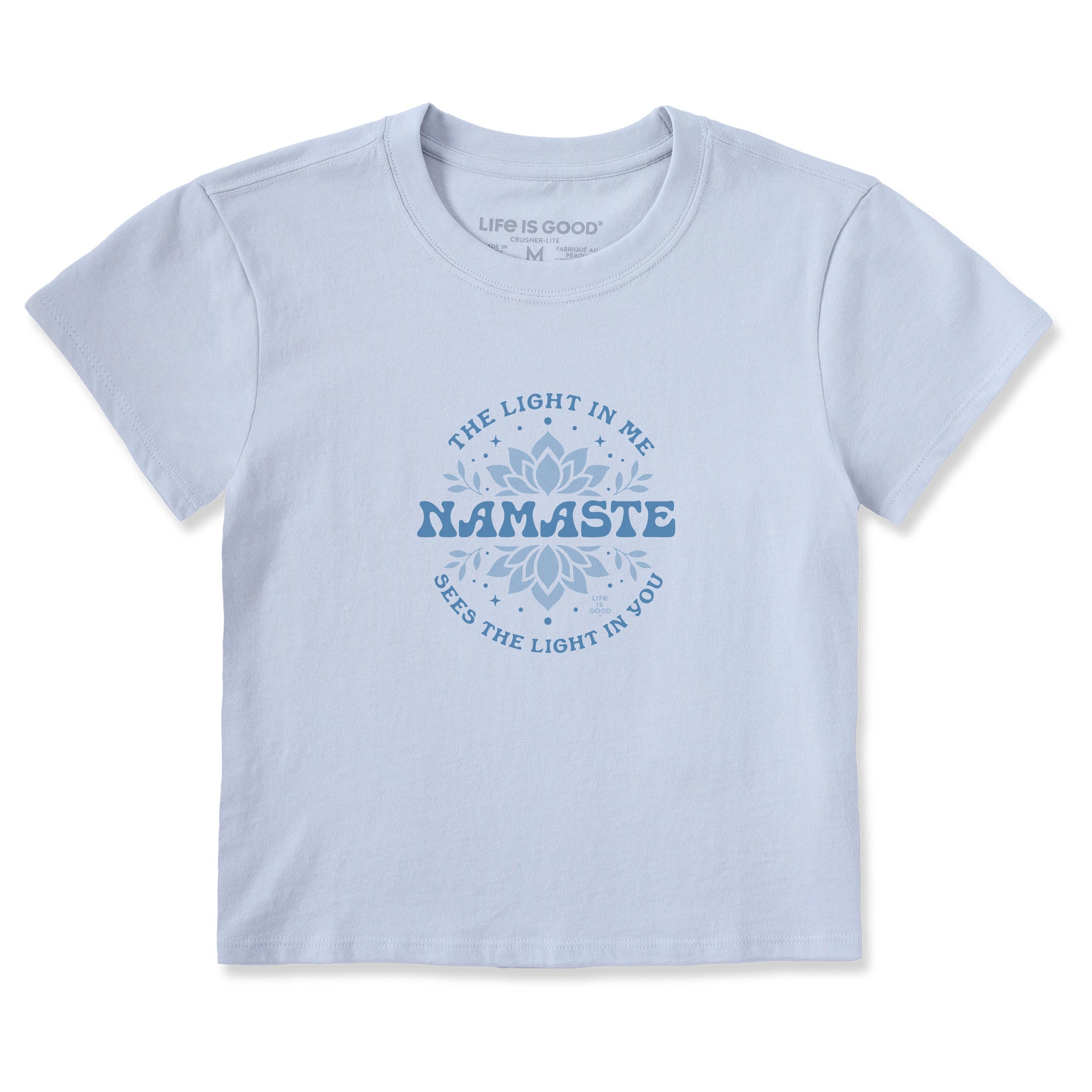 kenken LIFE IS GROOVE Tシャツ Women's Namaste Crusher-LITE Shrunken Tee | Shop Life is Good