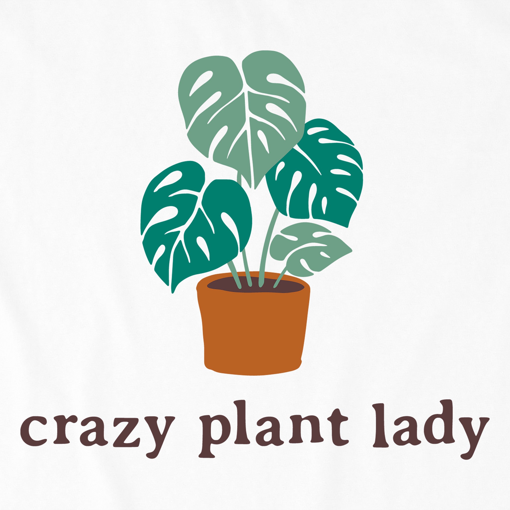 Women's Crazy Plant Lady Simple Crusher-LITE Shrunken Tee | Shop