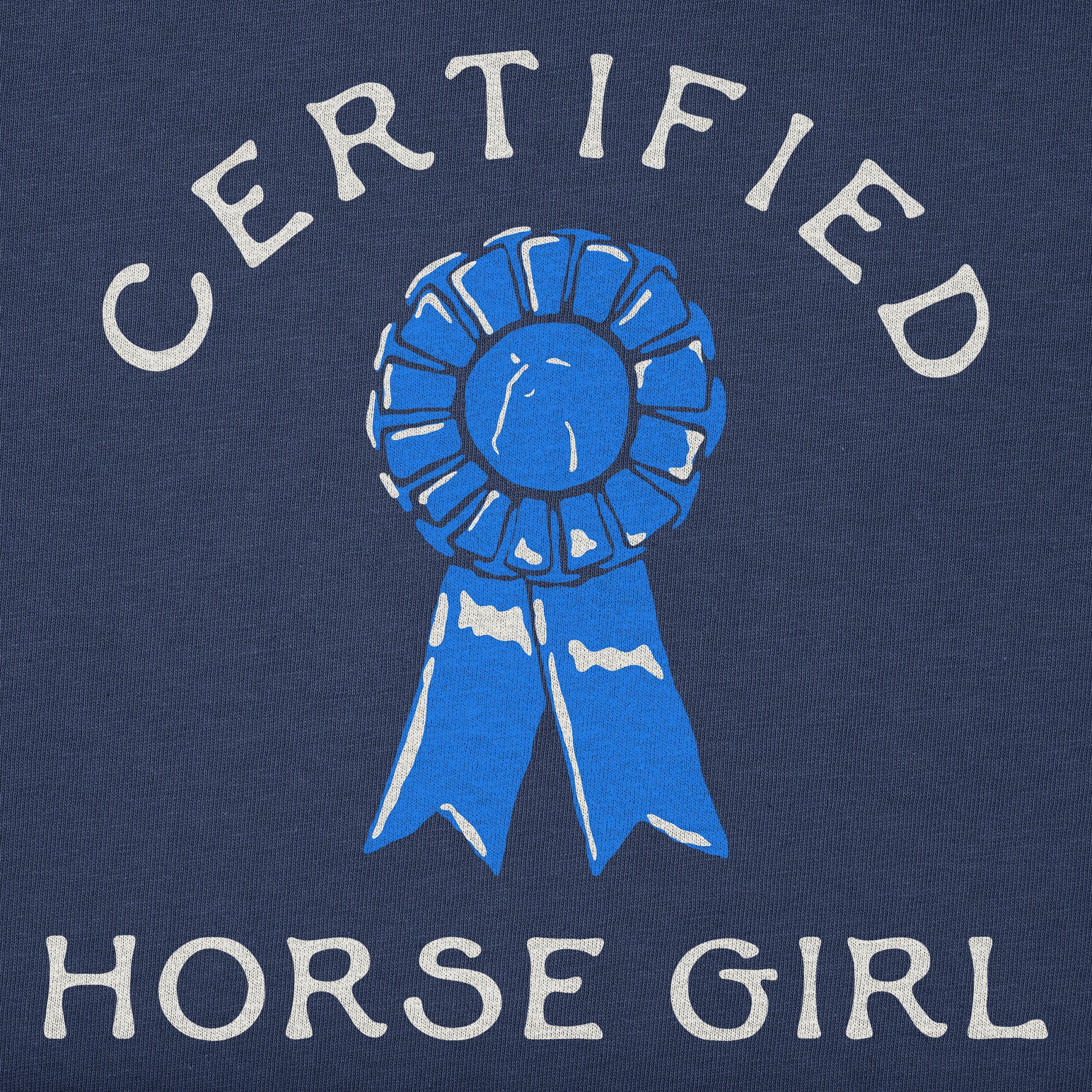 Kids Certified Horse Girl Short Sleeve Crusher Tee | Shop Life is Good