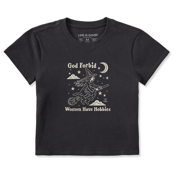 おんちゃ Women's God Forbid Women Have Hobbies Witch Crusher-LITE Shrunken