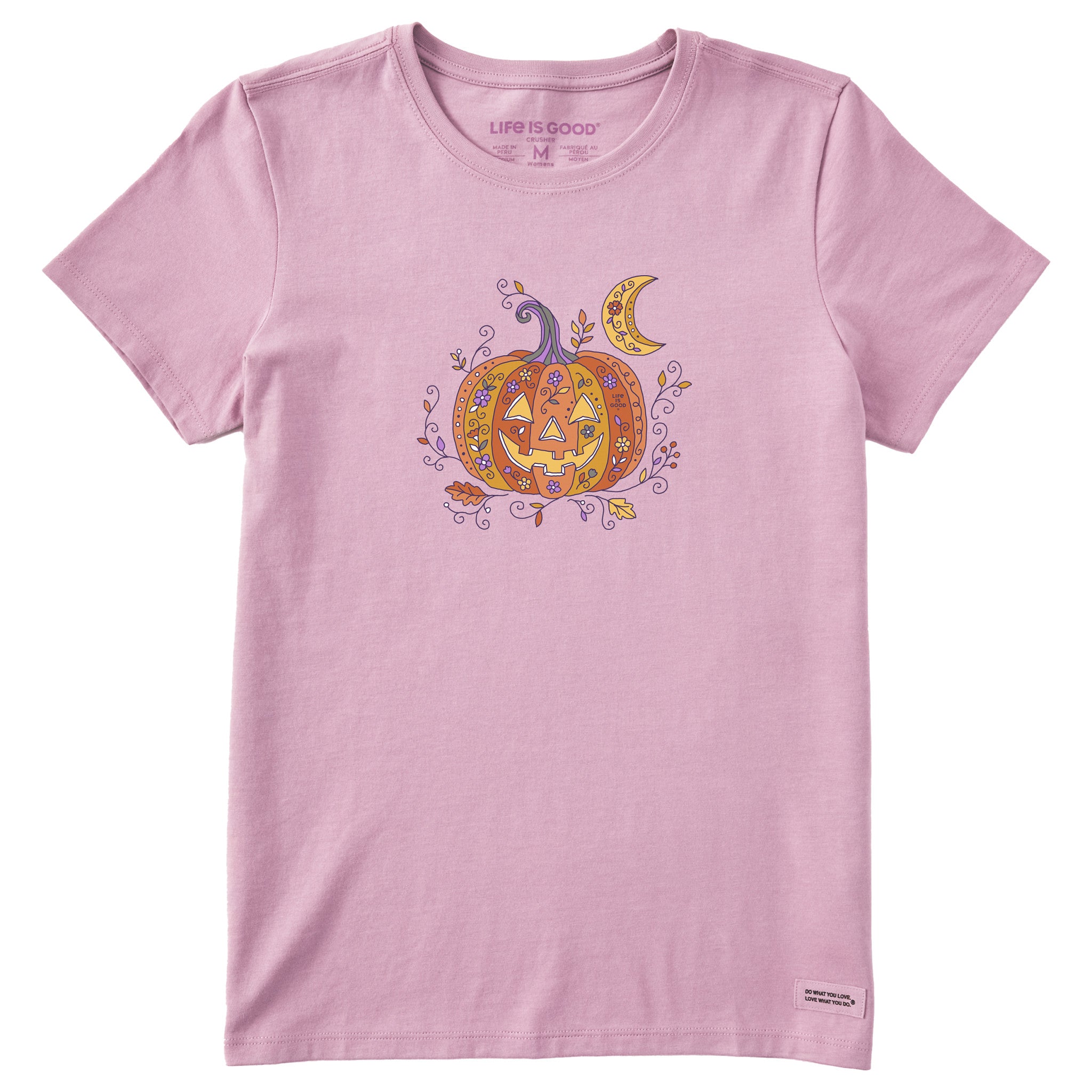Women's Doodle Jack O Lantern Short Sleeve Crusher Tee | Shop Life