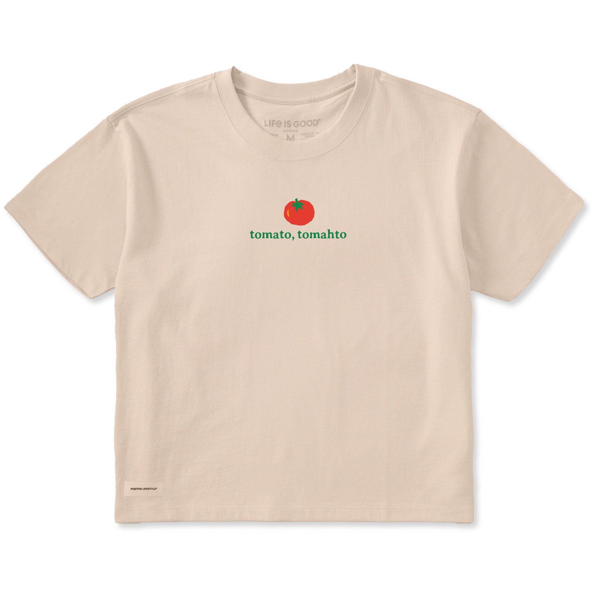Women's Tomato, Tomahto Short Sleeve Crusher Boxy Tee | Shop Life