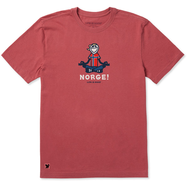 Men's Jake Zen Soccer Norway Short Sleeve Crusher Tee | Shop Life