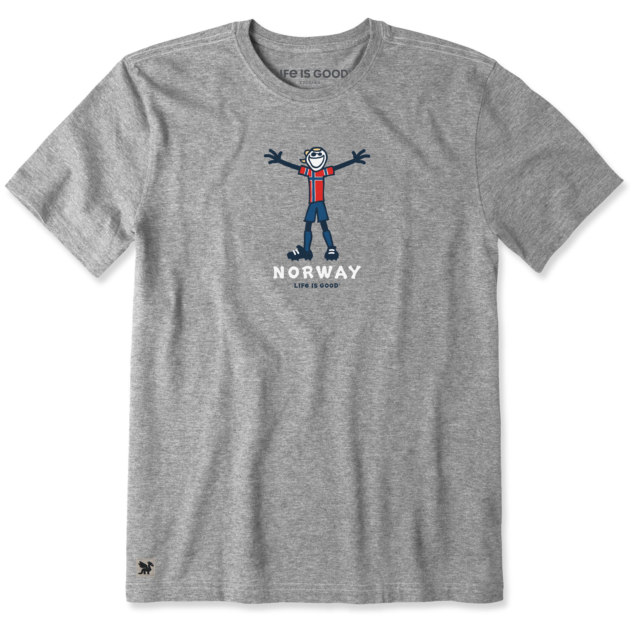 Men's Jake Soccer Norway Short Sleeve Crusher Tee | Shop Life is Good
