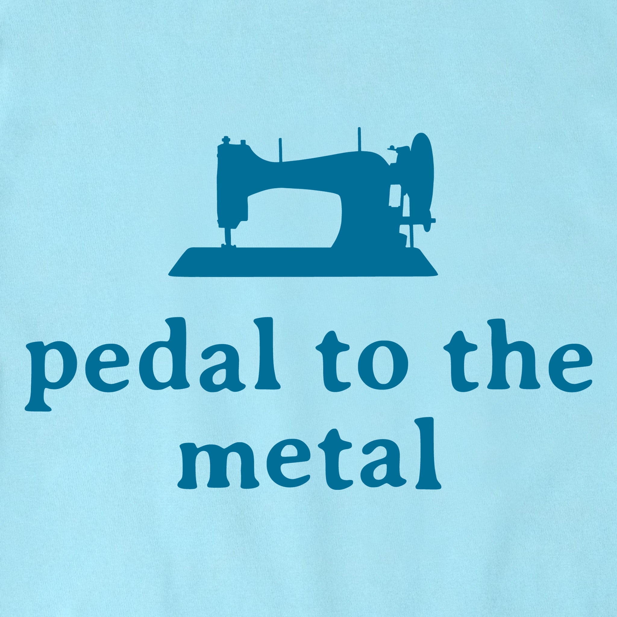 Women's Pedal the the Medal Sewing Machine Short Sleeve Crusher Vee