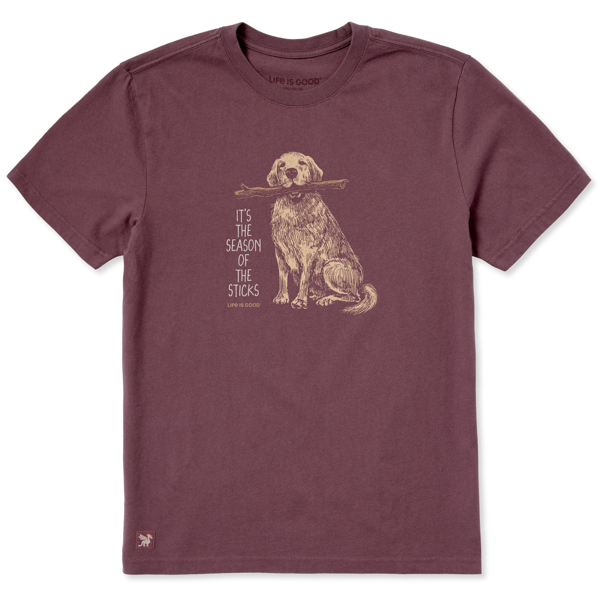 Men's It's the Season of the Sticks Short Sleeve Crusher Tee