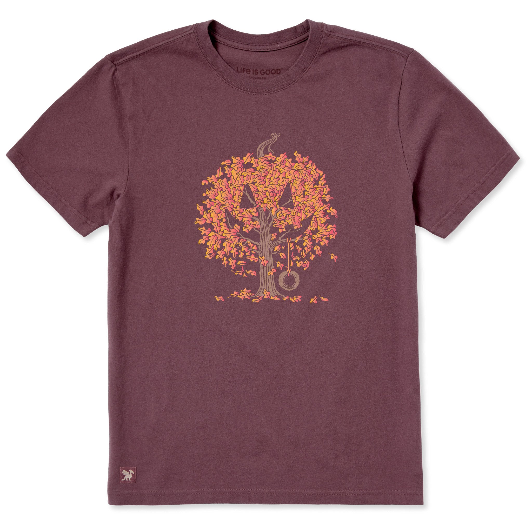 Men's Jack O Lantern Tree Short Sleeve Crusher Tee | Shop Life is Good