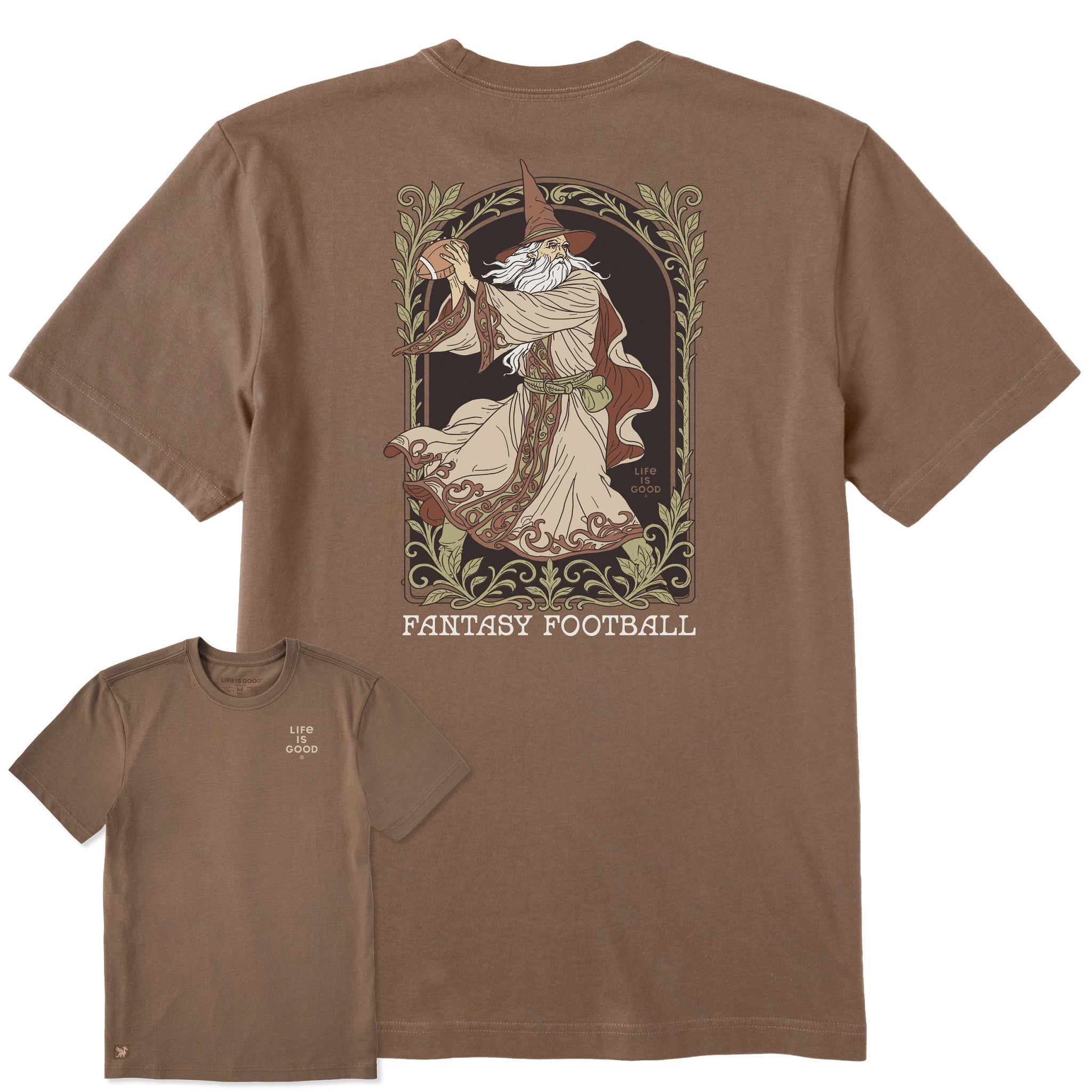 Men's Fantasy Football Wizard QB Short Sleeve Crusher Tee | Shop
