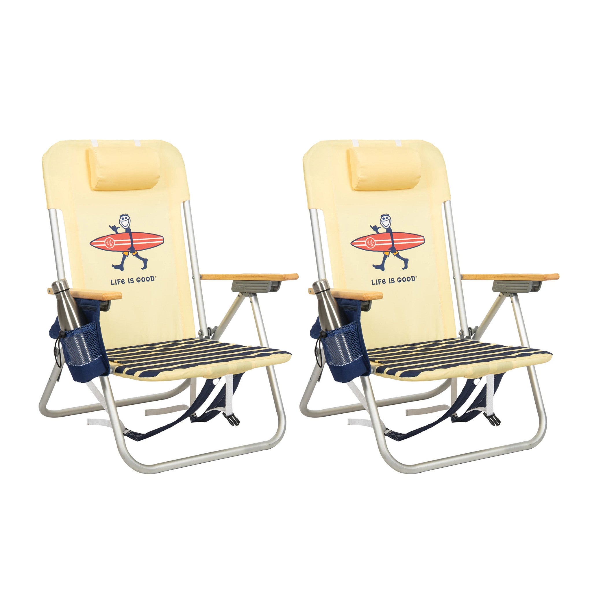Jake Surfboard 2-Pack Backpack Beach Chair | Shop Life is Good